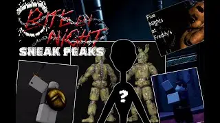 THIS UPCOMING FNAF ASYM GAME HAVE THE BEST SNEAK PEAKS || BITE BY NIGHT