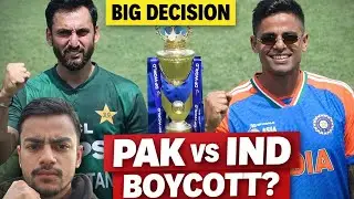 ICC Reply on pakistan boycott 😱👀 | PAK Vs IND 