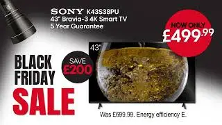 Unmissable Sony TV Deals