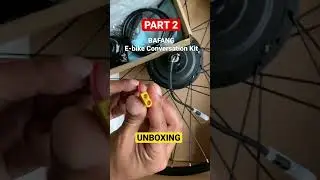 BAFANG E-bike Conversation Kit | 36V 250W ( Rear, Cassette) | Part 2 | RIunboxing
