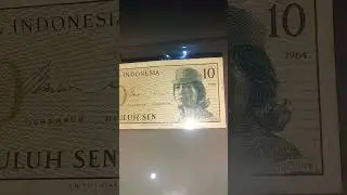kolexsi mata uang 10 sen Bank Indonesia