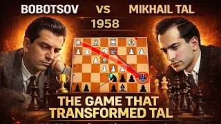 Tal&rsquo;s Rise🥶 Begins Here 😱 Bobotsov vs Mikhail Tal 1958