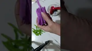 HOW TO MAKE SIMPLE FLOWER USING FUZZY WIRE