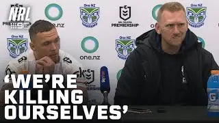Andrew Webster explains the Warriors STRUGGLES: NRL Presser | NRL on Nine