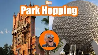 🔴Walt Disney World LIVE : EPCOT & Hollywood Studios Park Hopping!