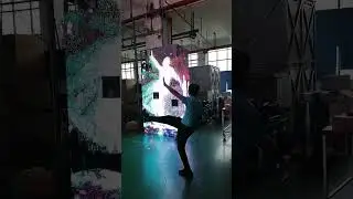 Human-screen interaction screen