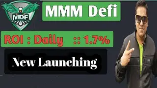 MMM Defi 1.7% Daily ROI New Tron Smart Contract Full Plan