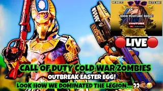 PVG *LIVE* CALL OF DUTY COLD WAR ZOMBIES OUTBREAK EASTER EGG COMPLETE! WE MADE THAT LOOK EASY!