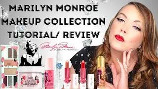 MARILYN MONROE x HARD CANDY MAKEUP COLLECTION | Marilyn Monroe Makeup Tutorial / Review 2021