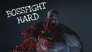 RE 2 Remake - Hard mode Super Tyrant Bossfight