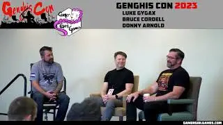 GenghisCon 45 Luke Gygax and Bruce Cordell Panel