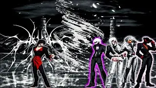 Code Crashed Yagevil 6P (Evil Mode) VS Ultimate Bosses [KOF MUGEN]