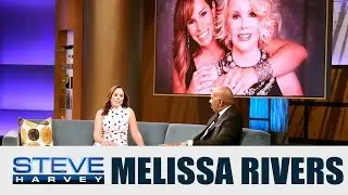 Melissa Rivers on missing her mom, Joan || STEVE HARVEY