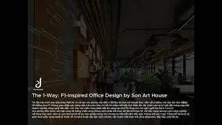 Audio: The 1-Way: F1-Inspired Office Design by Son Art House