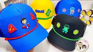 Boné infantil customizado masculino. Dica de milhões.