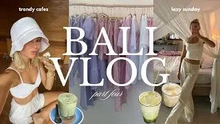 BALI VLOG pt 4 🐚 self care week, bali belly, & trendy canggu spots