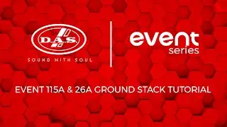 ES - Event-115A & Event-26A. Apilar (Stack) 4 unidades sobre subwoofer