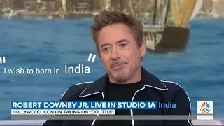Robert Downey discusses his trip to India | Robert Downey Jr. Official