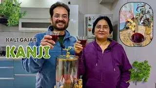 Black Carrot Kanji | Winter Fermented Drink | Best Desi Drink for Gut Health