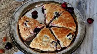 Breakfast Recipe: QUICK Fresh Cherry Almond Scones by Everyday Gourmet with Blakely