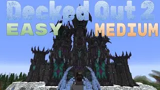 Minecraft | Decked Out 2 | Easy & Medium Deck Building
