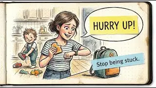 Running Late in English? Practical Daily Conversation for Parents