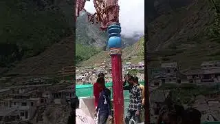 Shri Badrinath, Alaknanda nadi, aur nar Narayan parvat ke Bhavya Darshan 🙏#chardhamkiyatra #devbhumi