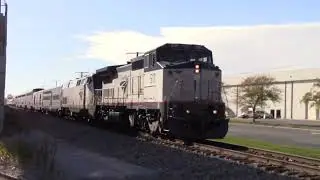 Eclectic Lineup on Amtrak #51 Dyer, IN 11/6/25