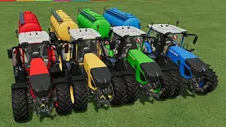 LIME WORK with Big Size Tractor & Tanker 🚜 | Farming Simulator 22