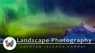 Winter in Lofoten, Norway. Time Lapse Photography Aurora Borealis.