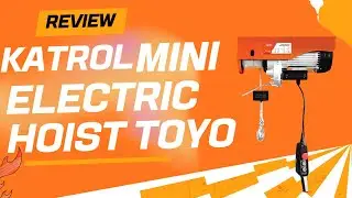 UNBOXING Mini Electric Hoist TOYO | Katrol Listrik Dengan Remot