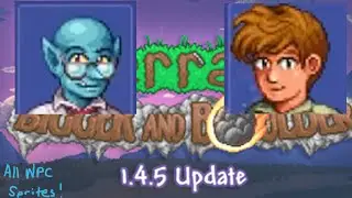 terraria: bigger and boulder - all NPC sprites!
