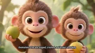 The Foolish Monkeys and the Shiny Treasure #kidsstories #comedyeffects #aveeplayr