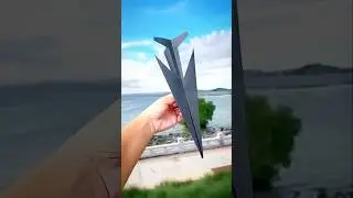 НОВЫЙ САМОЛЕТ ИЗ БУМАГИ СДЕЛАЙ САМ. ЛЕГКИЙ РУКОВОДСТВО #тренд #Пакистан #Индия #подписка