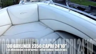 2000 Bayliner 2350 Capri