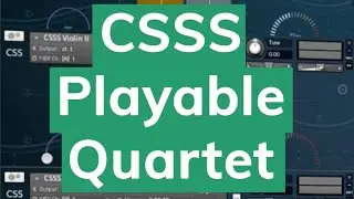 Playable String Quartet with CSSS and Divisimate Micro #musicproduction #logicprox