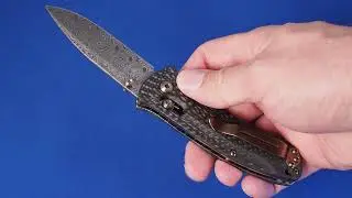НОЖ BENCHMADE MINI PRESIDIO 525-81 GOLD CLASS USA