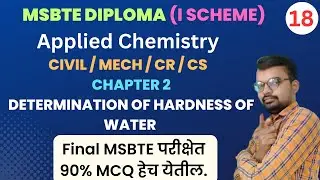 Applied science diploma 2nd sem msbte | chemistry ( 22202) | Chapter 2 | Diiploma Mcq with answers18