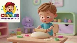 Pat a Cake 🍰 Gentle Clapping Song for Toddlers Charles Nursery Rhymes