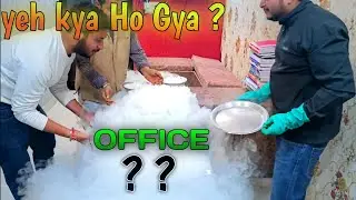 DRY ICE in HOT WATER | CRAZY Dry Ice Experiment! #experiment #funny