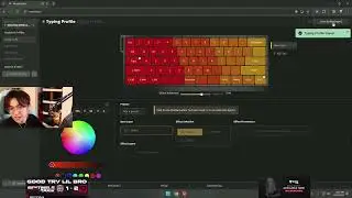 TenZ wooting keyboard settings.