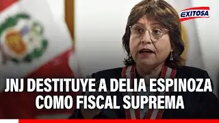 🔴🔵Delia Espinoza fue destituida como fiscal suprema por la Junta Nacional de Justicia