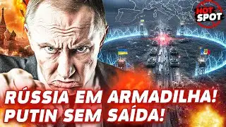 🔥Ucrânia e Moldávia FECHAM ARMADILHA e deixam tropas russas PRESAS! Kremlin em choque! |Ponto Quente