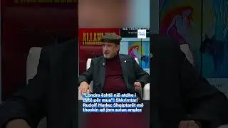 &ldquo;Londra &euml;sht&euml; nj&euml; atdhe i dyt&euml; p&euml;r mua&rdquo;! Shkrimtari Rudolf Marku: Shqiptar&euml;t m&euml; thoshin q&euml; jam spiun