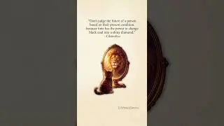 Never judge someone too quickly