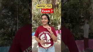 Mppsc Fso Exam Pattern कैसा रहेगा?#mppscfso#mpfso#shorts
