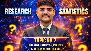 Topic 7: Research Databases + AI Explained for Final Year Students | DM AYU ACADEMY