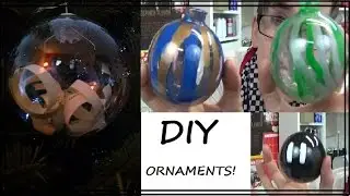 TUTORIAL!: Decorating Plastic Ornaments! | Sewing Nerd!