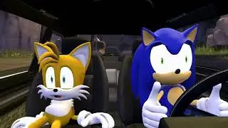 SGA: If Sonic was in... FNAF Movie 2 - Car Crash Scene Sparta Madhouse V3 Remix 