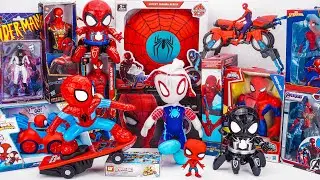 Marvel Spiderman Collection Unboxing Review | Hasbro Spidey Gwen Stacy Ghost vs 3in1 Spider Shifter